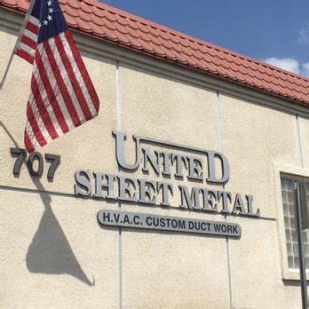 united sheet metal glendale|united sheet metal works inc.